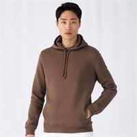 FELPA IN COTONE ORGANICO CON CAPPUCCIO